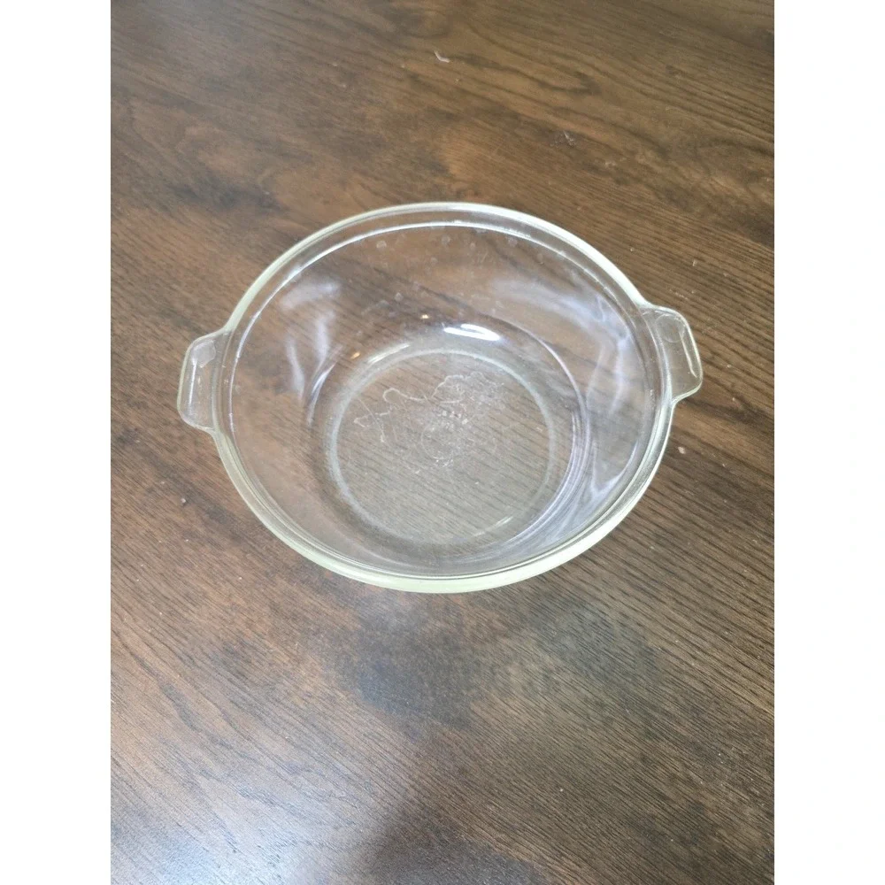 Vintage‎ Clear Glass Pyrex 023 Casserole with 623C Lid Made in USA No Lid